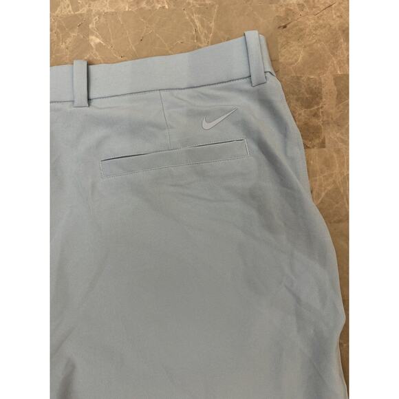 NIKE MEN'S DRI-FIT GOLF SHORTS Light BLUE Standard Fit Size 38 NEW - Picture 4 of 8